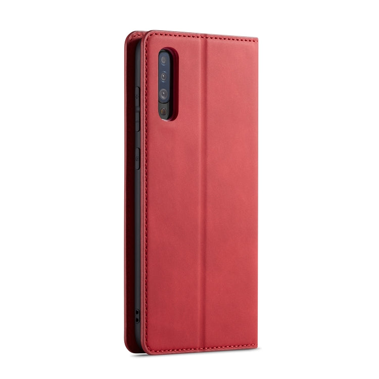 For Galaxy A50 Forwenw Dream Series Oil Edge Strong Magnetism Horizontal Flip Leather Case with Holder & Card Slots & Wallet & Photo Frame