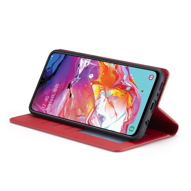 For Galaxy A50 Forwenw Dream Series Oil Edge Strong Magnetism Horizontal Flip Leather Case with Holder & Card Slots & Wallet & Photo Frame