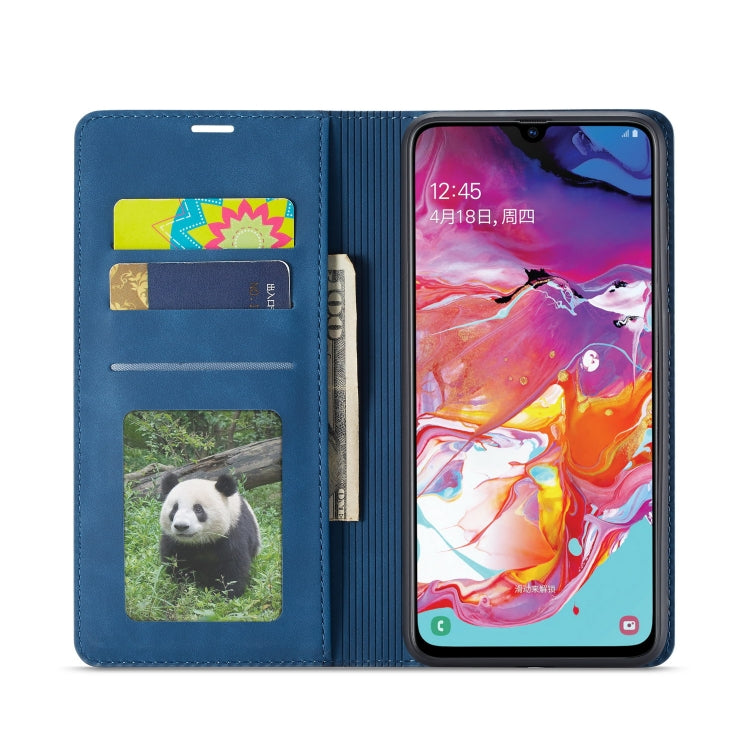 For Galaxy A50 Forwenw Dream Series Oil Edge Strong Magnetism Horizontal Flip Leather Case with Holder & Card Slots & Wallet & Photo Frame