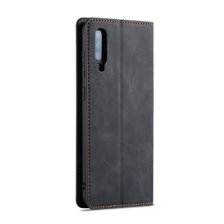 For Galaxy A70 Forwenw Dream Series Oil Edge Strong Magnetism Horizontal Flip Leather Case with Holder & Card Slots & Wallet & Photo Frame