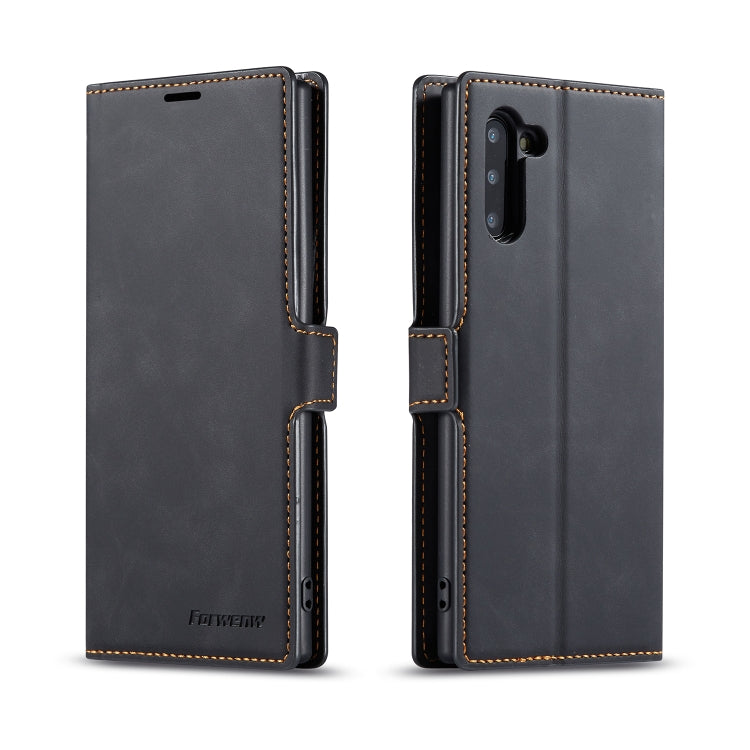 For Galaxy Note10 Forwenw Dream Series Oil Edge Strong Magnetism Horizontal Flip Leather Case with Holder & Card Slots & Wallet & Photo Frame