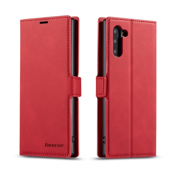 For Galaxy Note10 Forwenw Dream Series Oil Edge Strong Magnetism Horizontal Flip Leather Case with Holder & Card Slots & Wallet & Photo Frame