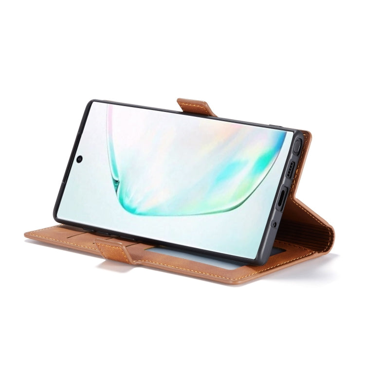 For Galaxy Note10 Forwenw Dream Series Oil Edge Strong Magnetism Horizontal Flip Leather Case with Holder & Card Slots & Wallet & Photo Frame