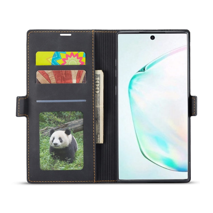 For Galaxy Note10+ Forwenw Dream Series Oil Edge Strong Magnetism Horizontal Flip Leather Case with Holder & Card Slots & Wallet & Photo Frame