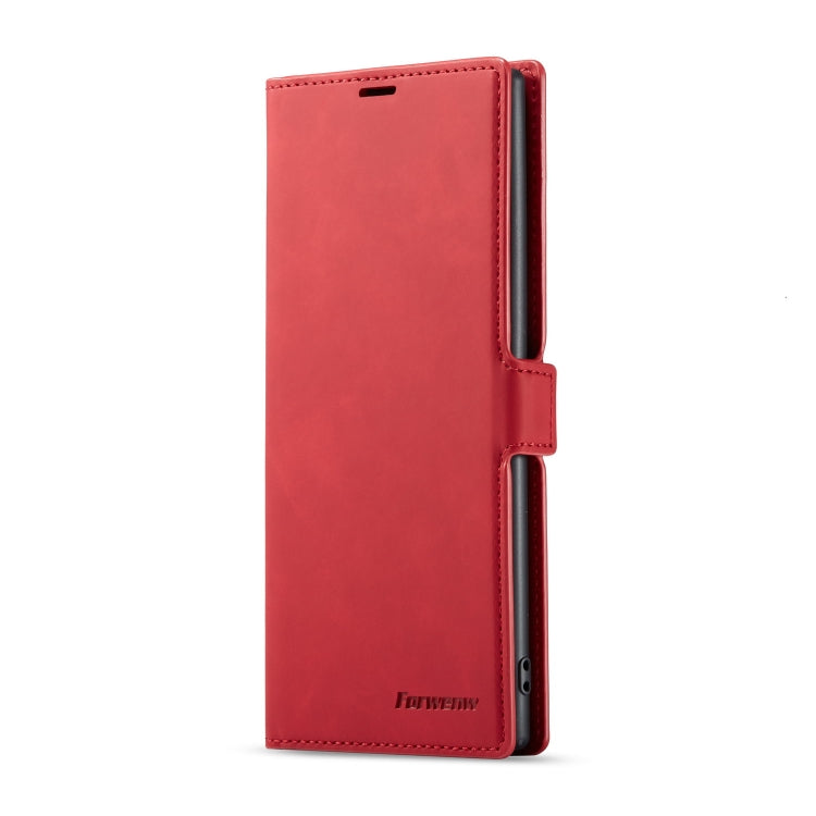 For Galaxy Note10+ Forwenw Dream Series Oil Edge Strong Magnetism Horizontal Flip Leather Case with Holder & Card Slots & Wallet & Photo Frame