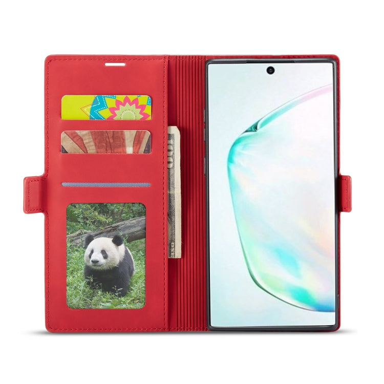For Galaxy Note10+ Forwenw Dream Series Oil Edge Strong Magnetism Horizontal Flip Leather Case with Holder & Card Slots & Wallet & Photo Frame