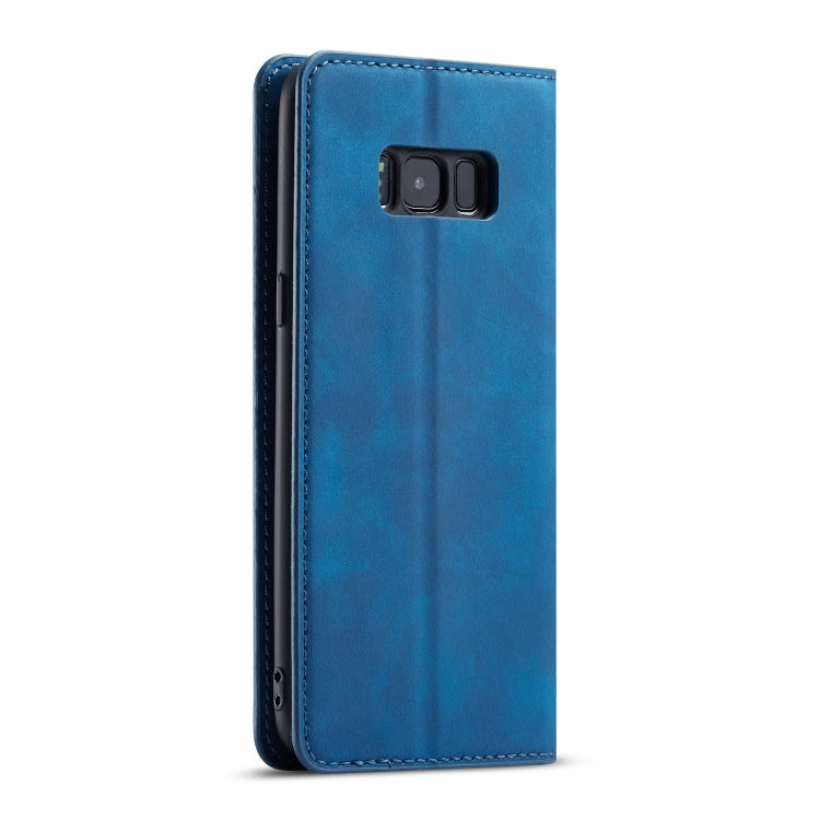 For Galaxy S8 Forwenw Dream Series Oil Edge Strong Magnetism Horizontal Flip Leather Case with Holder & Card Slots & Wallet & Photo Frame