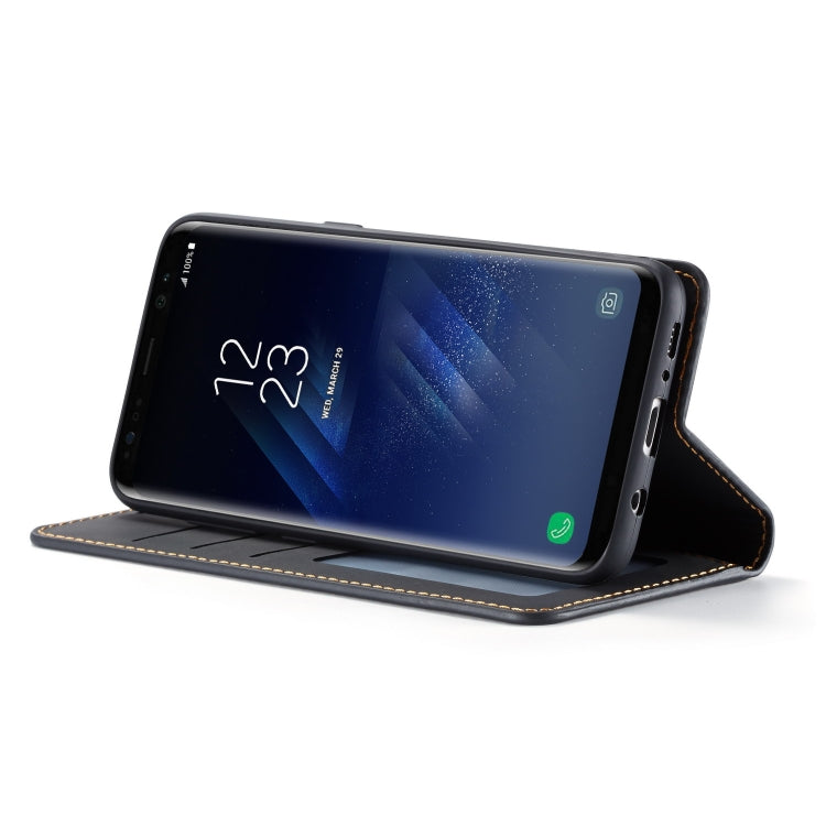 For Galaxy S8+ Forwenw Dream Series Oil Edge Strong Magnetism Horizontal Flip Leather Case with Holder & Card Slots & Wallet & Photo Frame