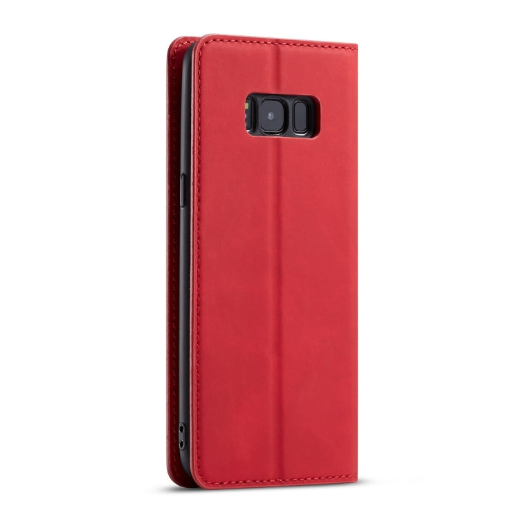For Galaxy S8+ Forwenw Dream Series Oil Edge Strong Magnetism Horizontal Flip Leather Case with Holder & Card Slots & Wallet & Photo Frame