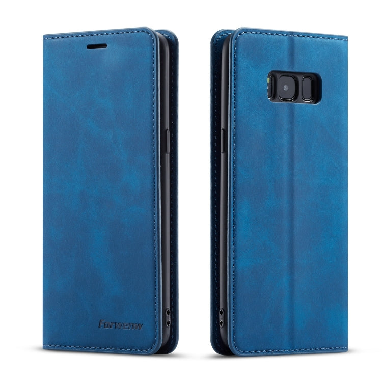 For Galaxy S8+ Forwenw Dream Series Oil Edge Strong Magnetism Horizontal Flip Leather Case with Holder & Card Slots & Wallet & Photo Frame