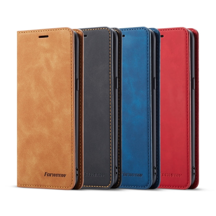 For Galaxy S8+ Forwenw Dream Series Oil Edge Strong Magnetism Horizontal Flip Leather Case with Holder & Card Slots & Wallet & Photo Frame