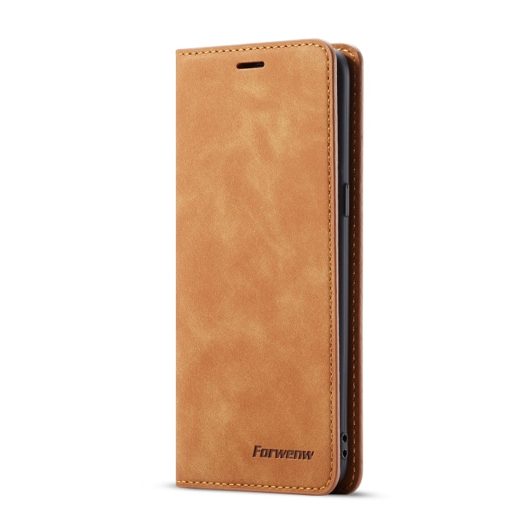 For Galaxy S8+ Forwenw Dream Series Oil Edge Strong Magnetism Horizontal Flip Leather Case with Holder & Card Slots & Wallet & Photo Frame