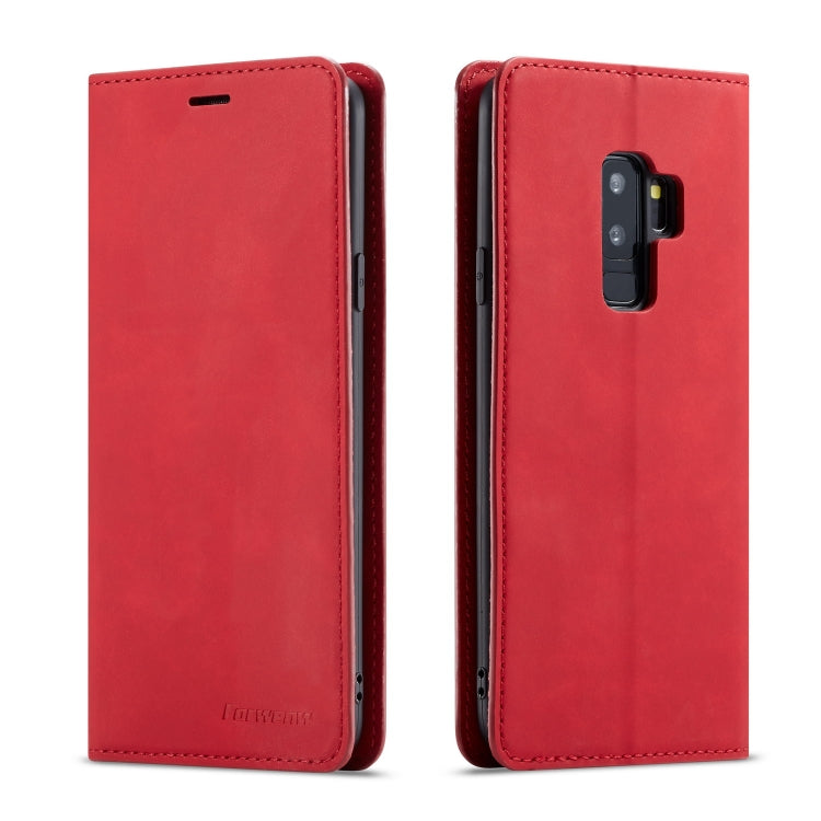 For Galaxy S9 Forwenw Dream Series Oil Edge Strong Magnetism Horizontal Flip Leather Case with Holder & Card Slots & Wallet & Photo Frame