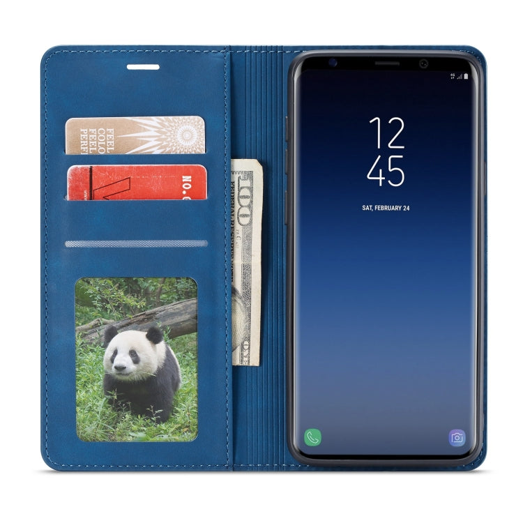 For Galaxy S9 Forwenw Dream Series Oil Edge Strong Magnetism Horizontal Flip Leather Case with Holder & Card Slots & Wallet & Photo Frame