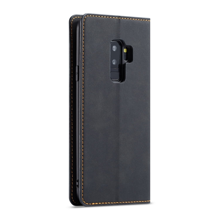 For Galaxy S9+ Forwenw Dream Series Oil Edge Strong Magnetism Horizontal Flip Leather Case with Holder & Card Slots & Wallet & Photo Frame