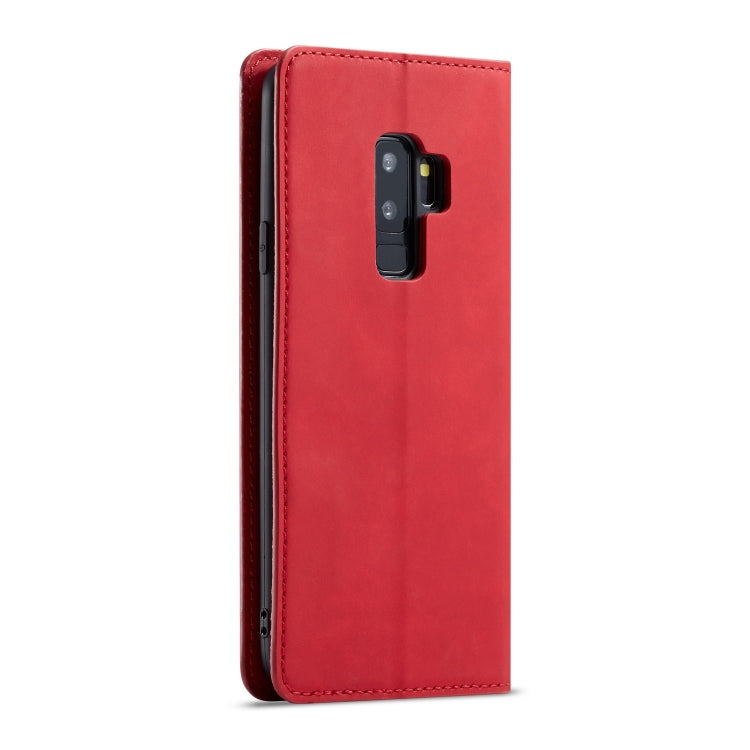 For Galaxy S9+ Forwenw Dream Series Oil Edge Strong Magnetism Horizontal Flip Leather Case with Holder & Card Slots & Wallet & Photo Frame