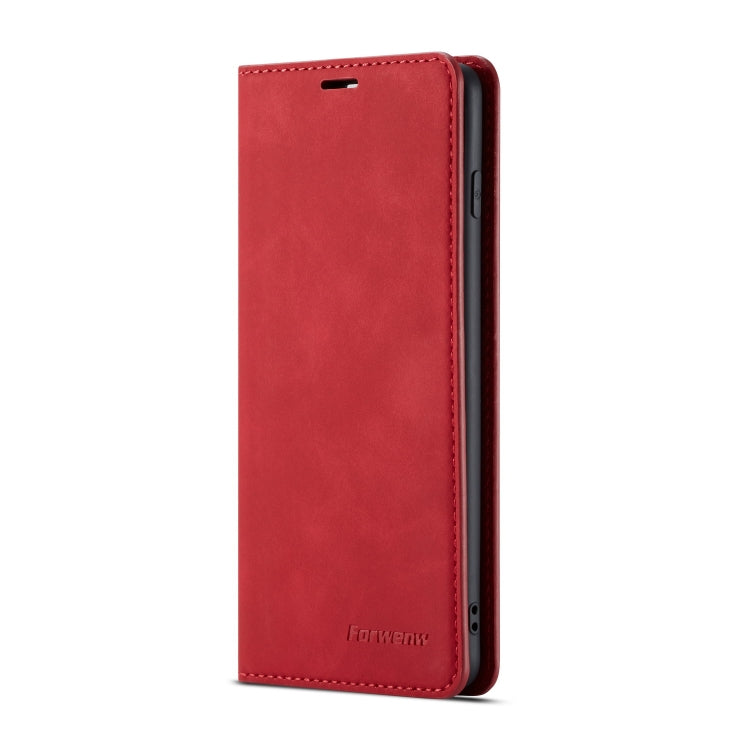 For Galaxy S10 Forwenw Dream Series Oil Edge Strong Magnetism Horizontal Flip Leather Case with Holder & Card Slots & Wallet & Photo Frame
