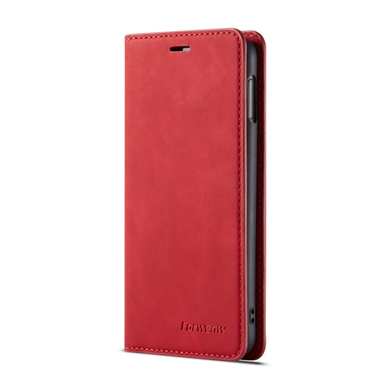 For Galaxy S10e Forwenw Dream Series Oil Edge Strong Magnetism Horizontal Flip Leather Case with Holder & Card Slots & Wallet & Photo Frame