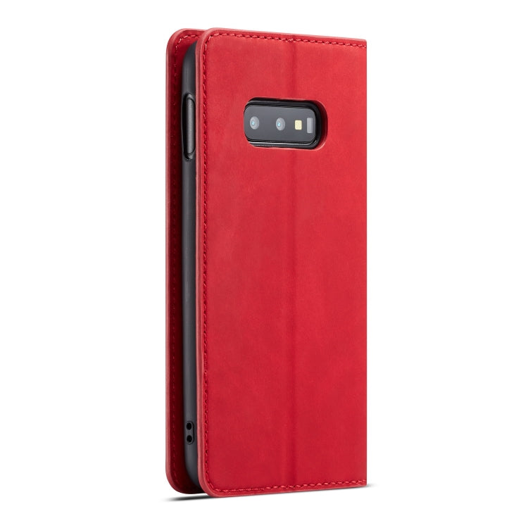 For Galaxy S10e Forwenw Dream Series Oil Edge Strong Magnetism Horizontal Flip Leather Case with Holder & Card Slots & Wallet & Photo Frame