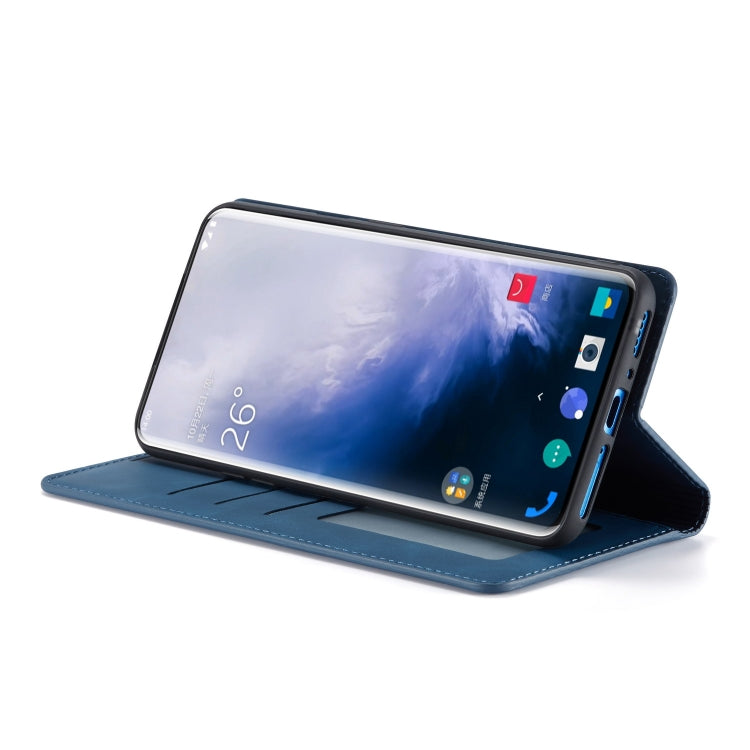 For OnePlus 7 Pro Forwenw Dream Series Oil Edge Strong Magnetism Horizontal Flip Leather Case with Holder & Card Slots & Wallet & Photo Frame
