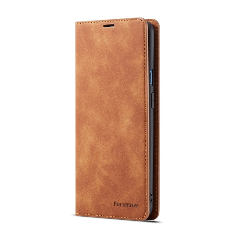 For OnePlus 7 Pro Forwenw Dream Series Oil Edge Strong Magnetism Horizontal Flip Leather Case with Holder & Card Slots & Wallet & Photo Frame