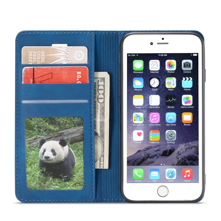 For iPhone 6s / 6 Forwenw Dream Series Oil Edge Strong Magnetism Horizontal Flip Leather Case with Holder & Card Slots & Wallet & Photo Frame