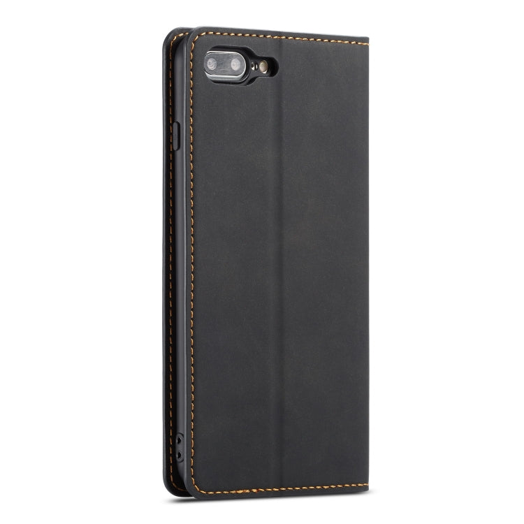 For iPhone 8 Plus / 7 Plus Forwenw Dream Series Oil Edge Strong Magnetism Horizontal Flip Leather Case with Holder & Card Slots & Wallet & Photo Frame