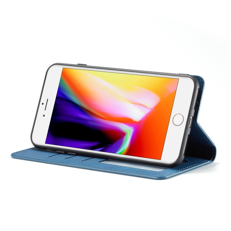 For iPhone 8 Plus / 7 Plus Forwenw Dream Series Oil Edge Strong Magnetism Horizontal Flip Leather Case with Holder & Card Slots & Wallet & Photo Frame