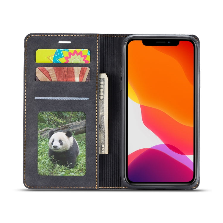 For iPhone 11 Forwenw Dream Series Oil Edge Strong Magnetism Horizontal Flip Leather Case with Holder & Card Slots & Wallet & Photo Frame