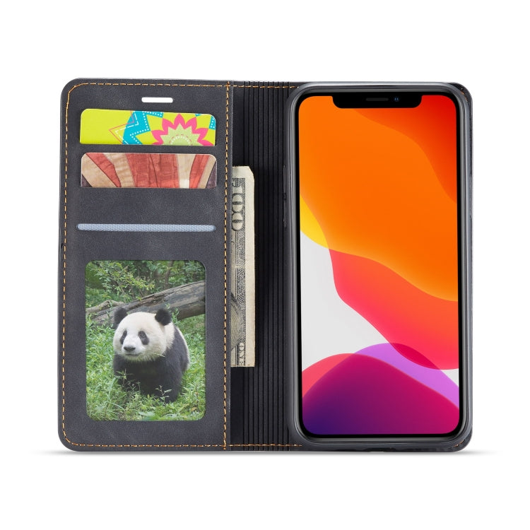 For iPhone 11 Pro Max Forwenw Dream Series Oil Edge Strong Magnetism Horizontal Flip Leather Case with Holder & Card Slots & Wallet & Photo Frame