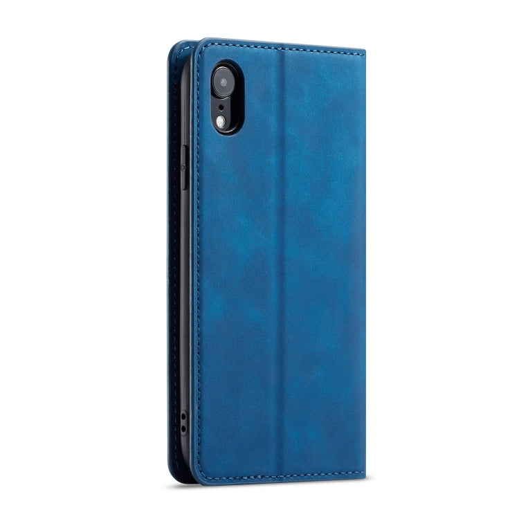For iPhone XR Forwenw Dream Series Oil Edge Strong Magnetism Horizontal Flip Leather Case with Holder & Card Slots & Wallet & Photo Frame