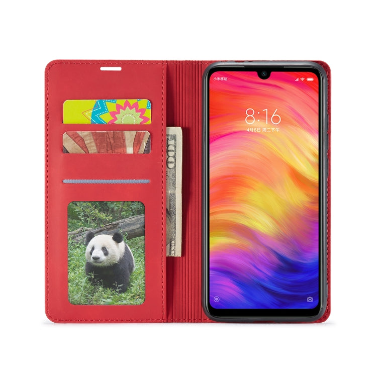 For Xiaomi Redmi Note 7 Forwenw Dream Series Oil Edge Strong Magnetism Horizontal Flip Leather Case with Holder & Card Slots & Wallet & Photo Frame
