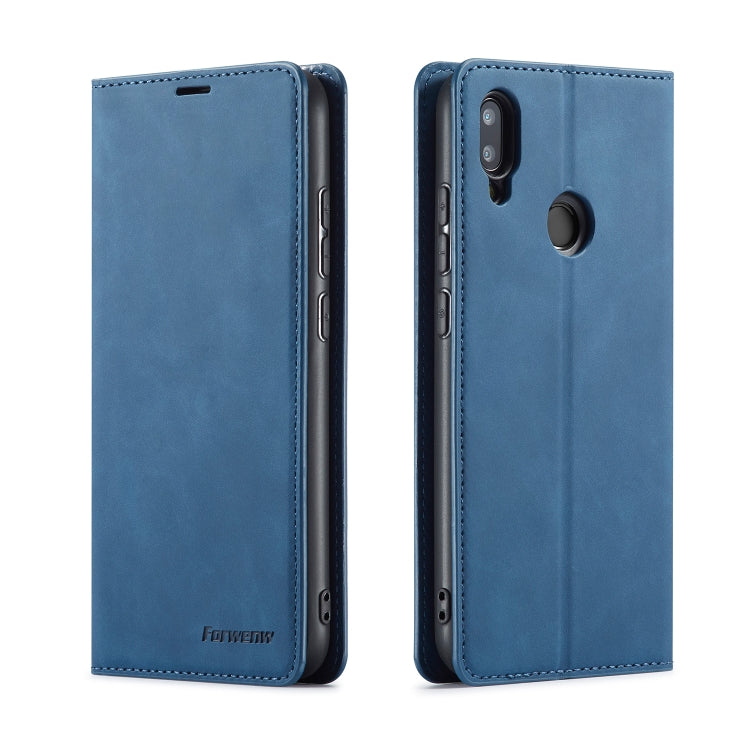 For Xiaomi Redmi Note 7 Forwenw Dream Series Oil Edge Strong Magnetism Horizontal Flip Leather Case with Holder & Card Slots & Wallet & Photo Frame