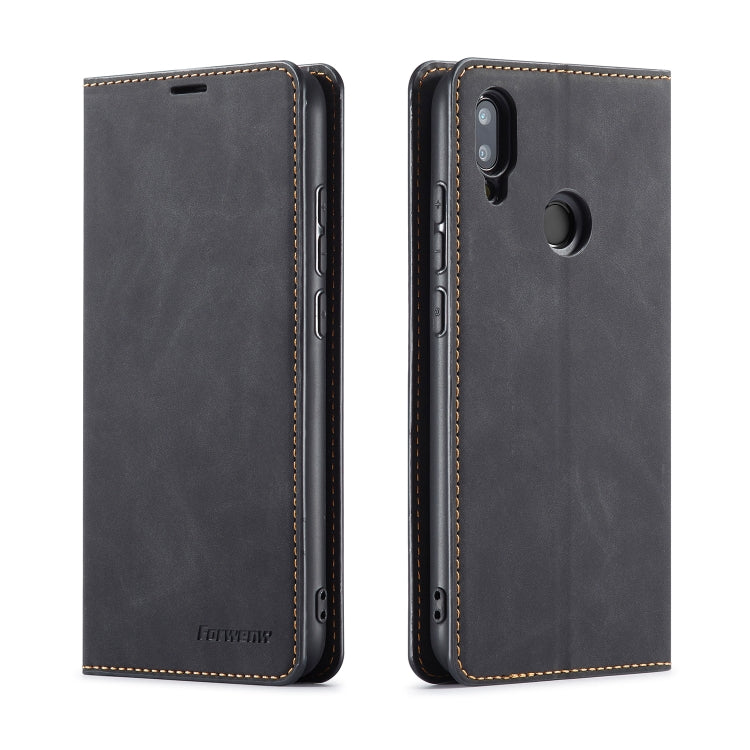 For Xiaomi Redmi Note 7 Pro Forwenw Dream Series Oil Edge Strong Magnetism Horizontal Flip Leather Case with Holder & Card Slots & Wallet & Photo Frame