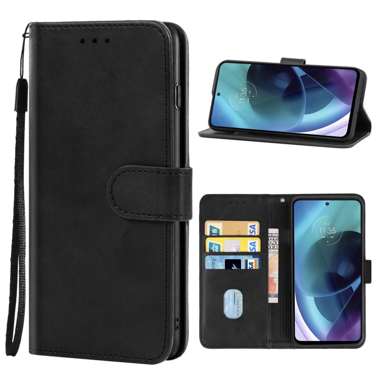 Leather Phone Case For Motorola Moto G71