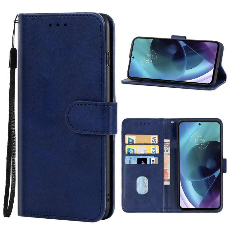 Leather Phone Case For Motorola Moto G71