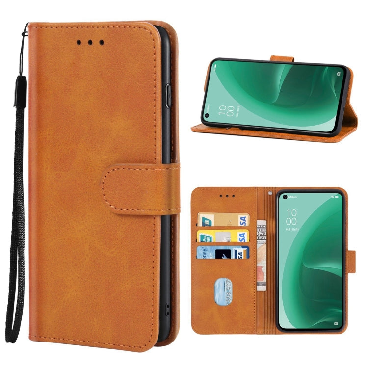 Leather Phone Case For OPPO A55s 5G / CPH2309