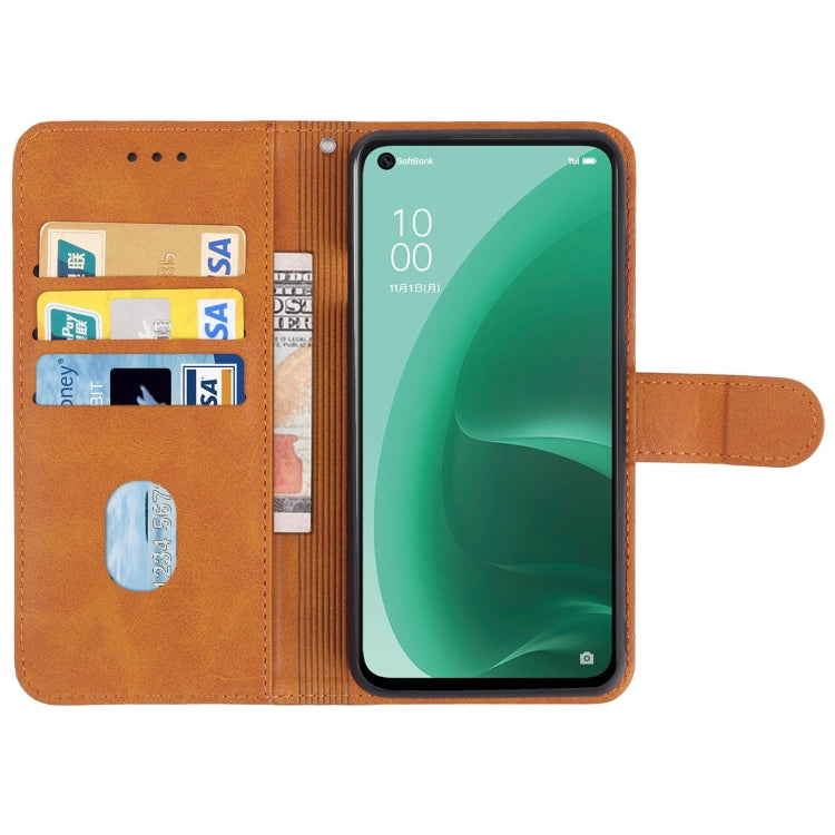 Leather Phone Case For OPPO A55s 5G / CPH2309