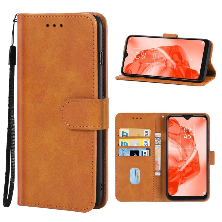 Leather Phone Case For TCL 205