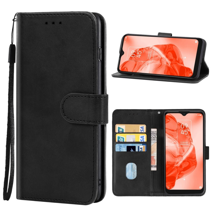 Leather Phone Case For TCL 205