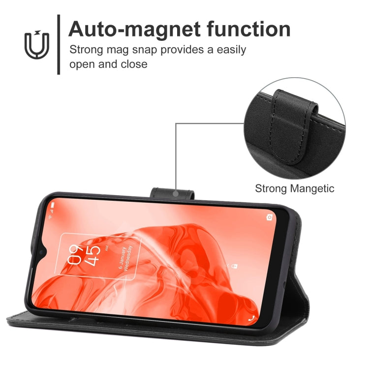 Leather Phone Case For TCL 205