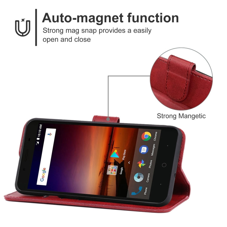 Leather Phone Case For ZTE Tempo X / Vantage Z839 / N9137