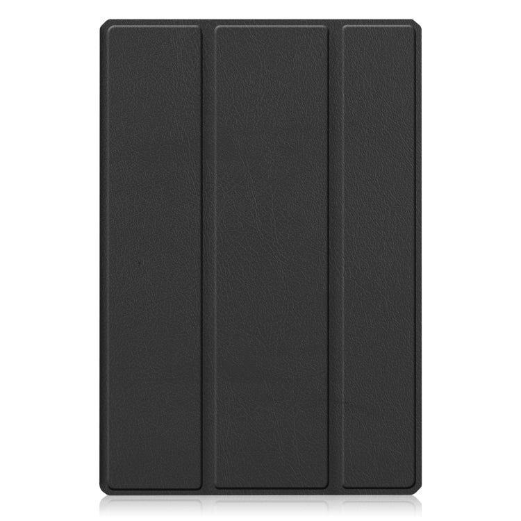 For Samsung Galaxy Tab A8 2021 SM-X205 3-Fold Holder Leather Tablet Case