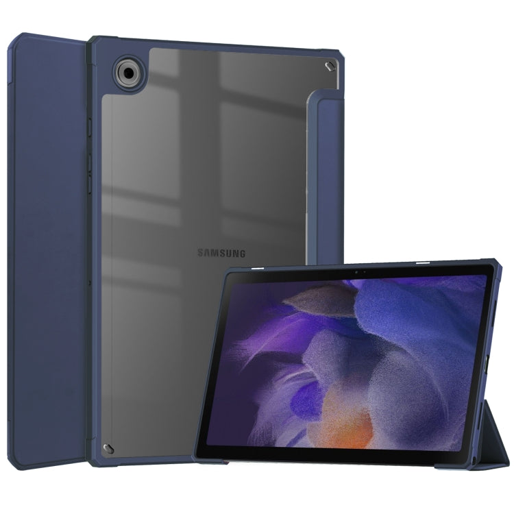For Samsung Galaxy Tab A8 2021 SM-X205 Acrylic Smart Leather Tablet Case