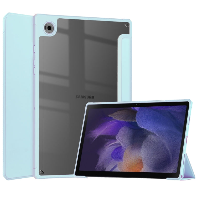 For Samsung Galaxy Tab A8 2021 SM-X205 Acrylic Smart Leather Tablet Case