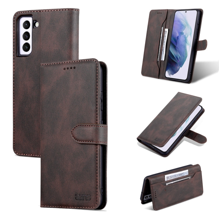 For Samsung Galaxy S22 5G AZNS Dream II Skin Feel Horizontal Flip Leather Case