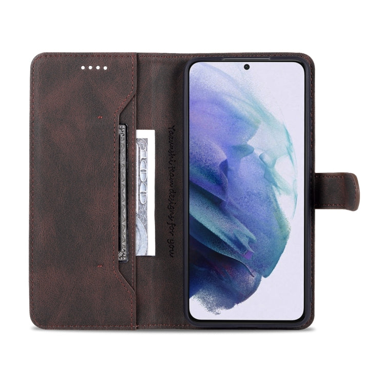 For Samsung Galaxy S22 5G AZNS Dream II Skin Feel Horizontal Flip Leather Case