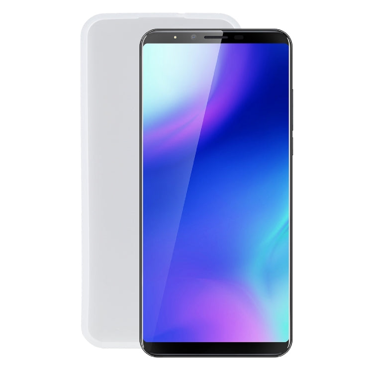 TPU Phone Case For Cubot X18(Transparent White)