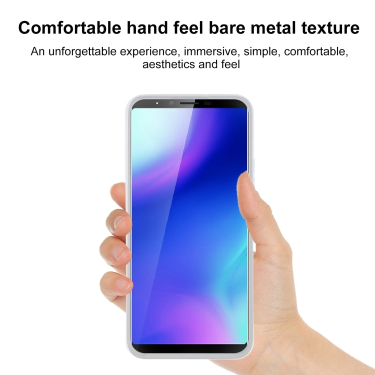 TPU Phone Case For Cubot X18(Transparent White)