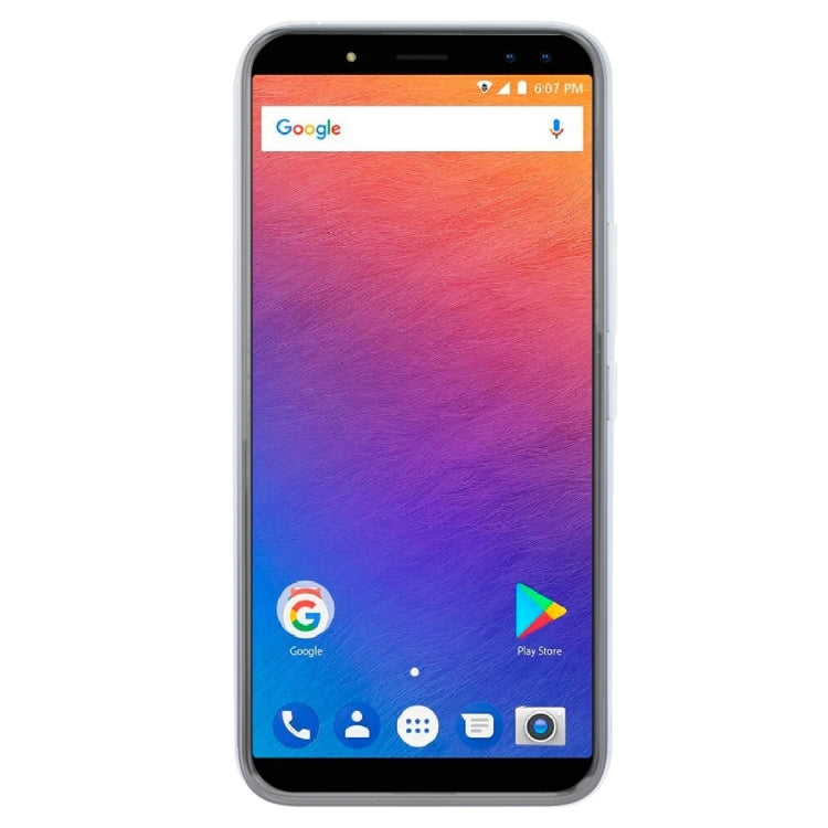 TPU Phone Case For Ulefone Power 3 / Power 3S(Transparent)